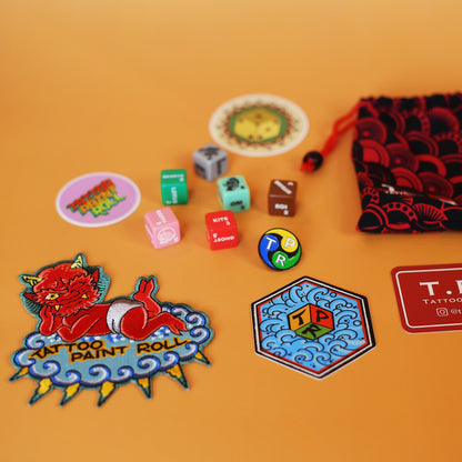 TPR Japanese 6 Dice Set